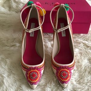 L.K. Bennett Limited Edition “PARROT” heels